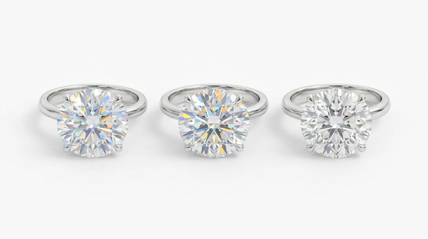 CZ vs Moissanite vs Lab Diamond